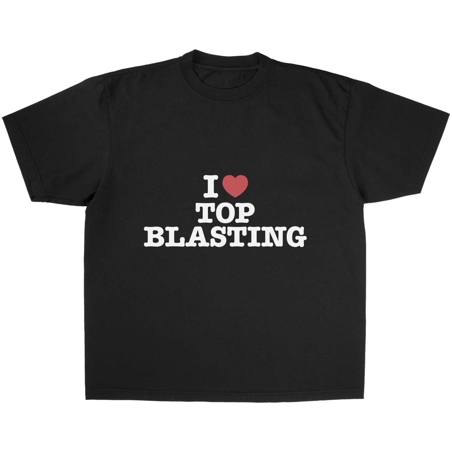I Love Top Blasting Tee