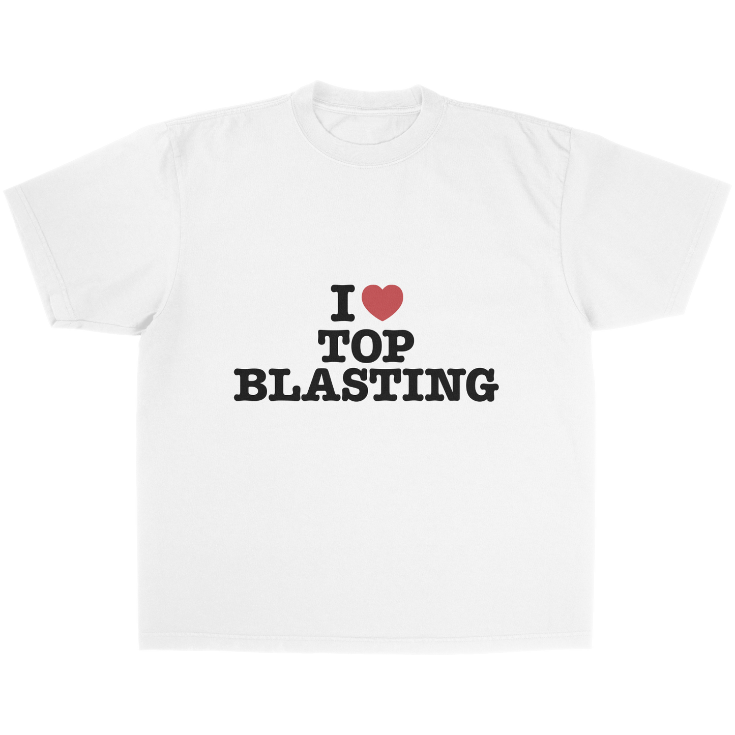 I Love Top Blasting Tee