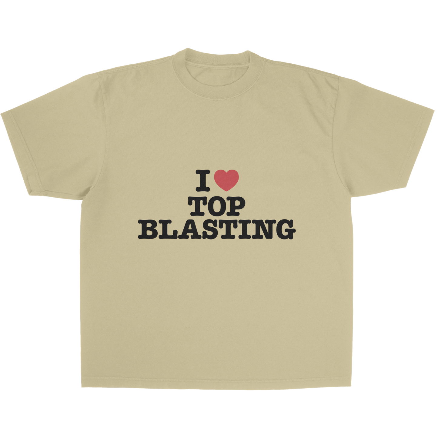 I Love Top Blasting Tee