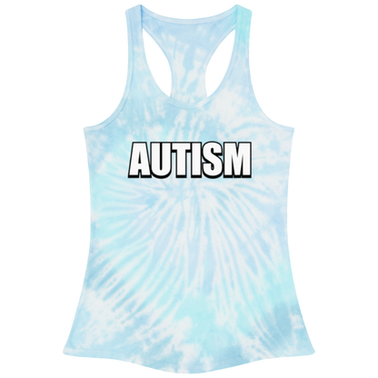 Autisma Tie-Dye Women's Tank Top