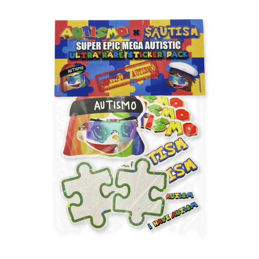 Super Epic Mega Autistic Ultra-Rare Sticker Pack